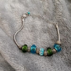 Emerald & Sapphire bracelet